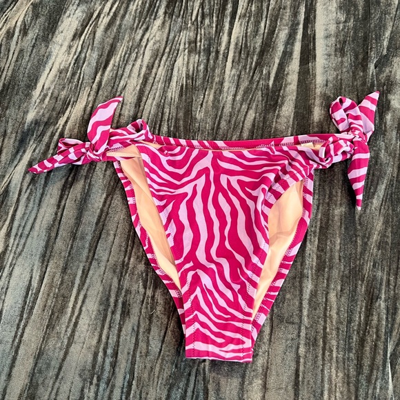 shade shore Other - Pink Zebra Print Bikini Bottom Size L by Shade Shore